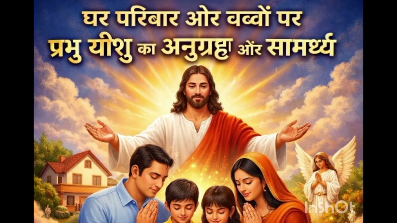 “घर और बच्चों पर प्रभु यीशु मसीह का अनुग्रह और सामर्थ्य” 🙏