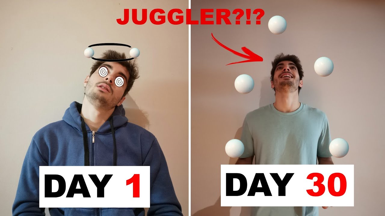 I juggled 5 balls for 30 days | This is what happened...
