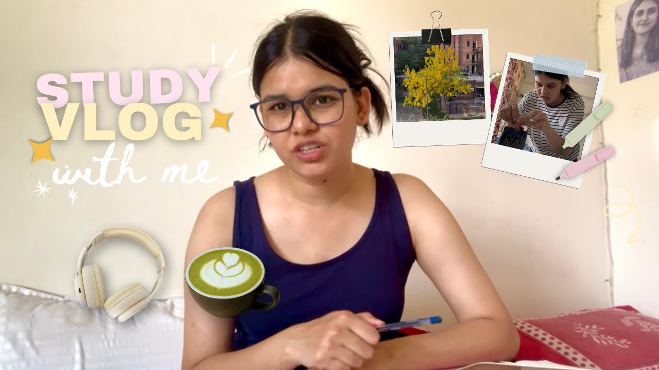 Study Vlog | Finals at JNU 