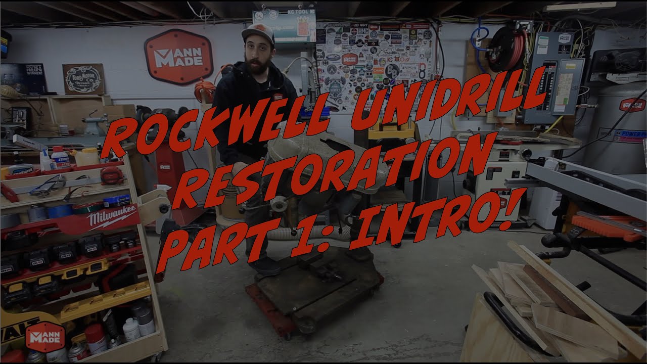 Rockwell UniDrill Restoration Part 1!