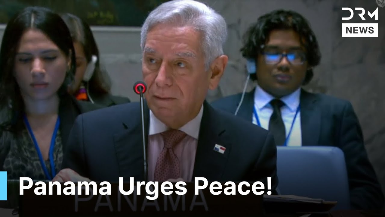 BREAKING: Panama Calls for Peace at UN | Voices Support Amid Ukraine Crisis | DRM News | AC1Z