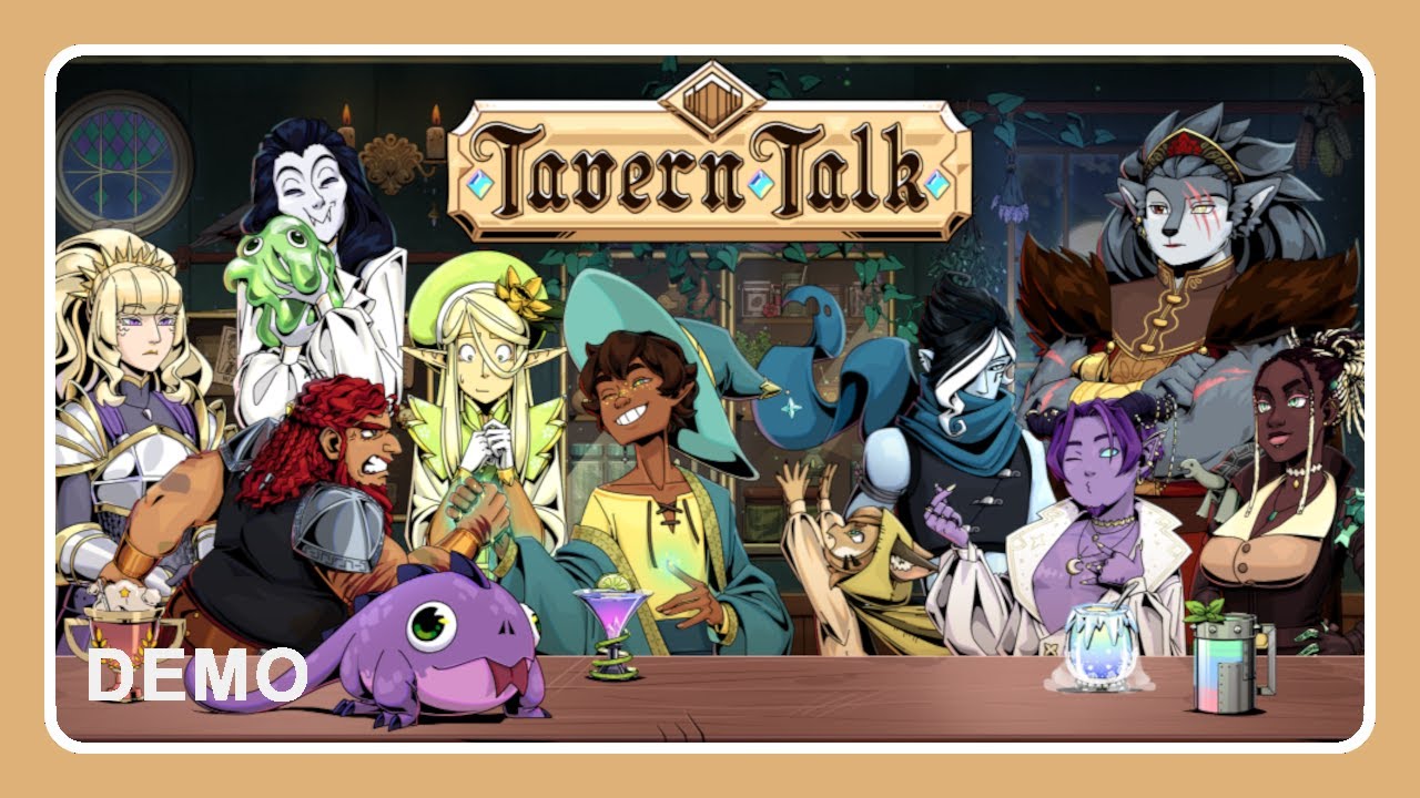 Setz' dich, hier ist ein Drink 🍹 Tavern Talk Demo