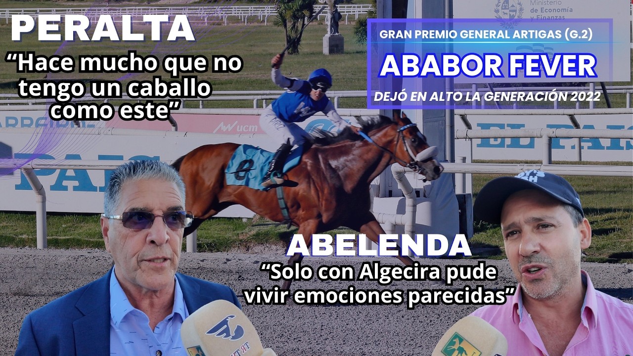 Ababor Fever se quedó sorprendentemente con el Gran Premio General Artigas 2026