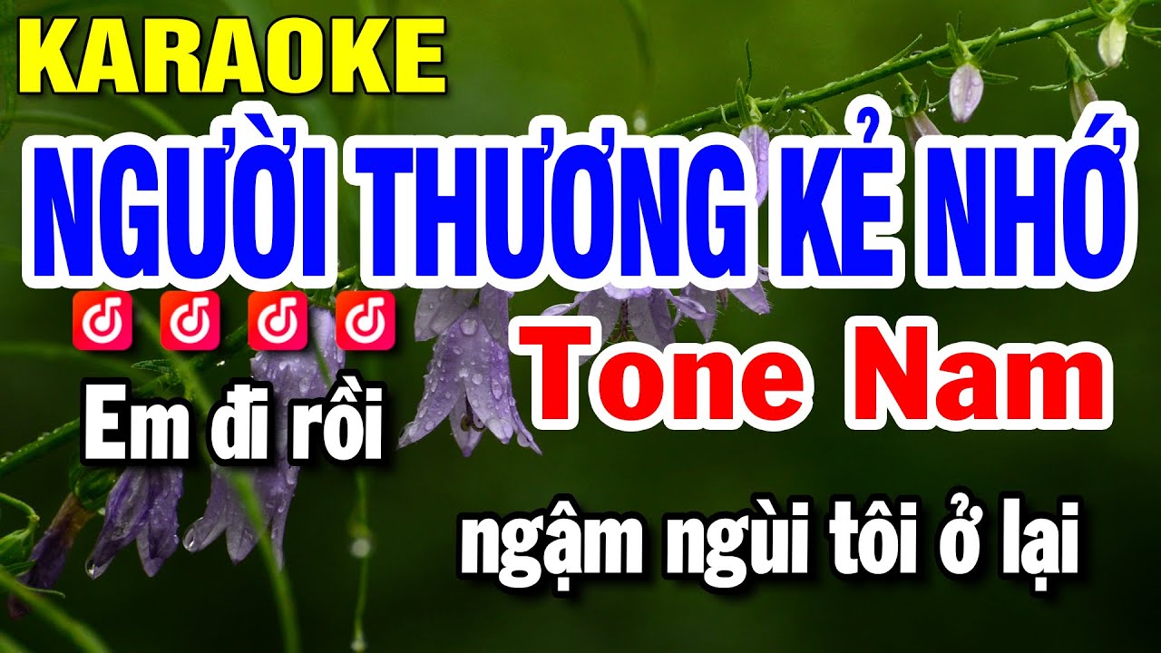Người Thương Kẻ Nhớ Karaoke Nhạc Sống Tone Nam Gm | Huỳnh Lê