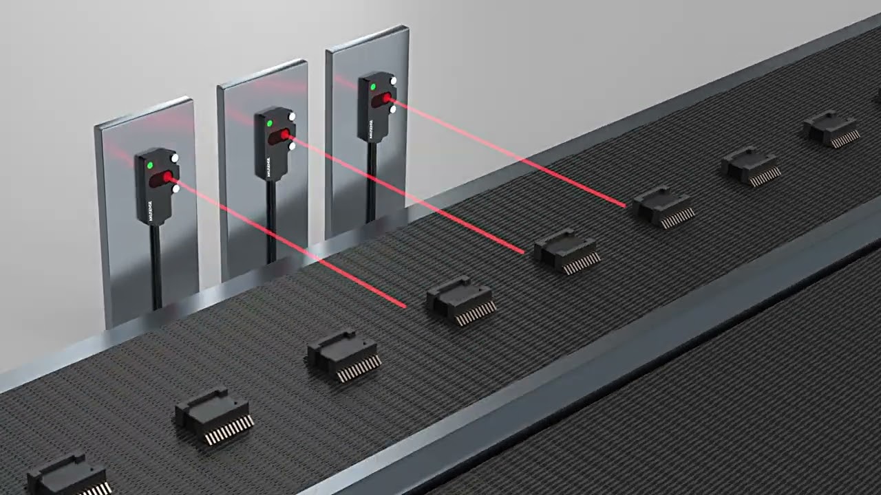 Akusense 4mm Ultra-thin Metal Photoelectric Sensor | High Precision for Robotics & Automation#tech