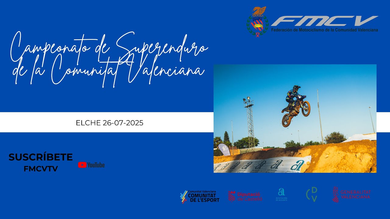 Campeonato de Superenduro de la Comunidad Valenciana: Elche 2025