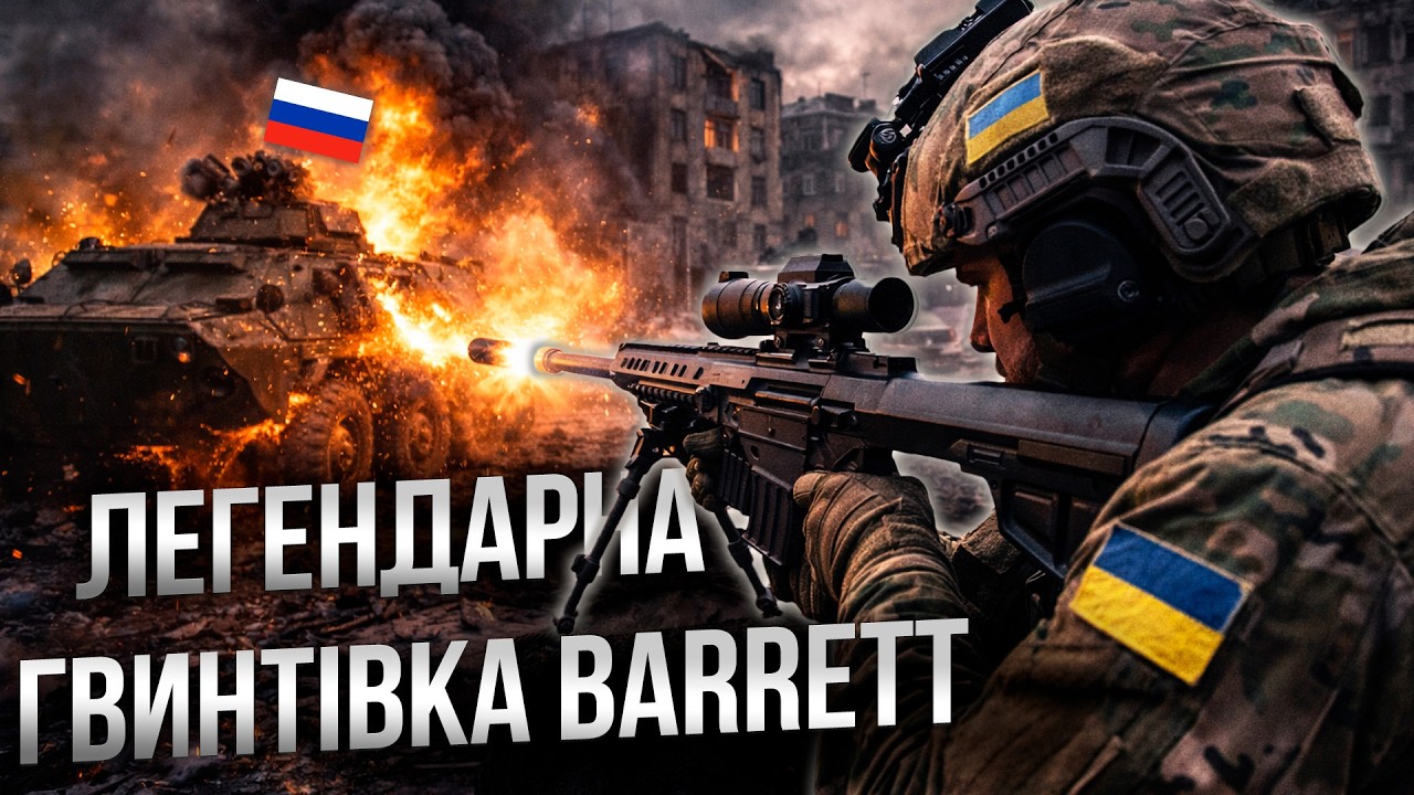 🔥 ЇХ ТАЄМНО закупили для ЕЛІТНИХ спецпідрозділів ЗСУ! Barrett M107A1 ПРОШИВАЄ легку БРОНЕТЕХНІКУ РФ