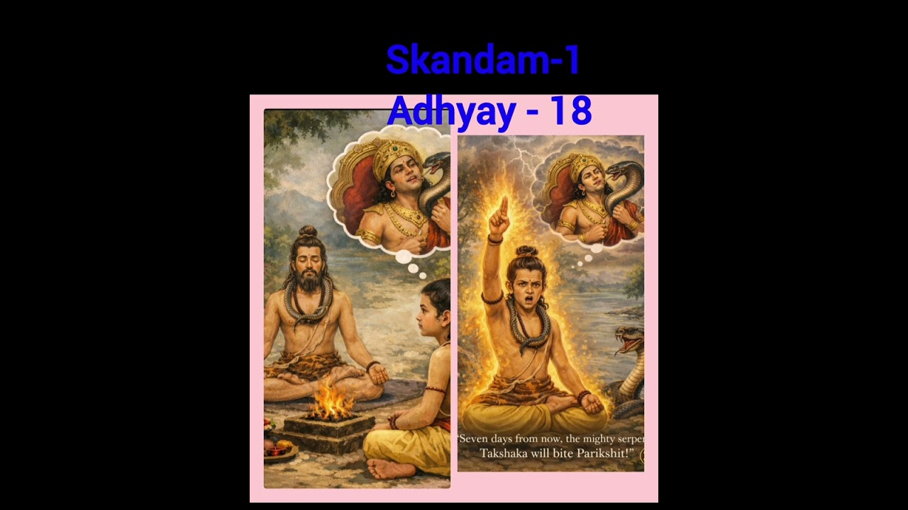 #Srimad Bhagavatam #Skandam 1 #Adhyay 18 