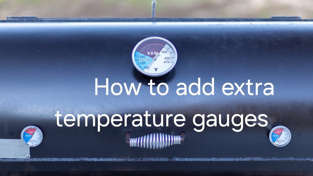 Old country Brazos, how to add temp gauges (very easy)