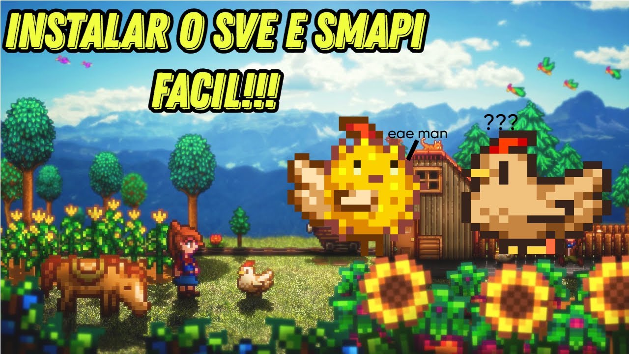 como baixar stardew valley expanded e SMAPI facil e rapido (2025)