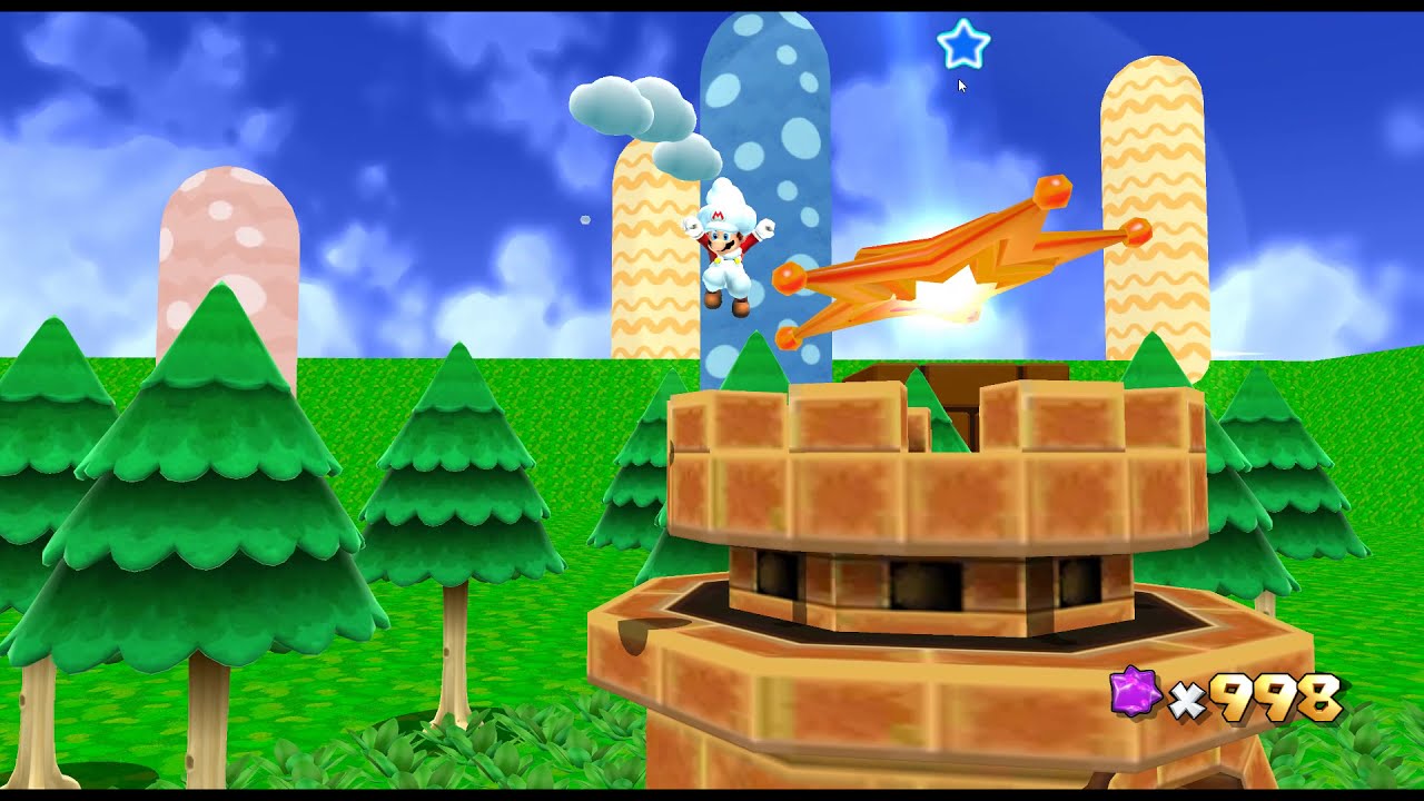Mario Galaxy 2 custom level open world #2