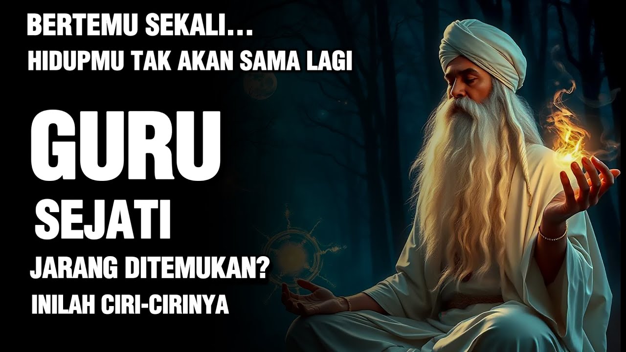 MENGAPA GURU SEJATI JARANG DITEMUKAN? INI CIRI-CIRINYA | MEREKA MENYALURKAN CAHAYA KE DALAM RUHMU 🌌