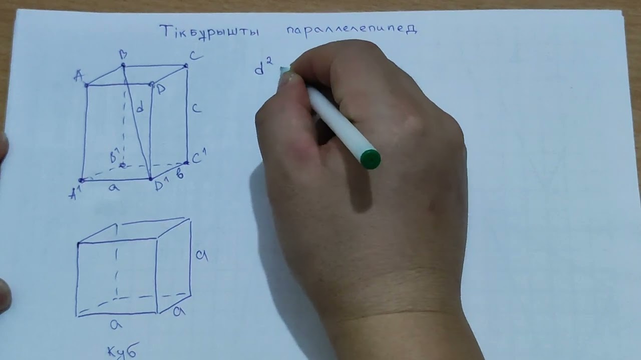 Тікбұрышты параллелепипед