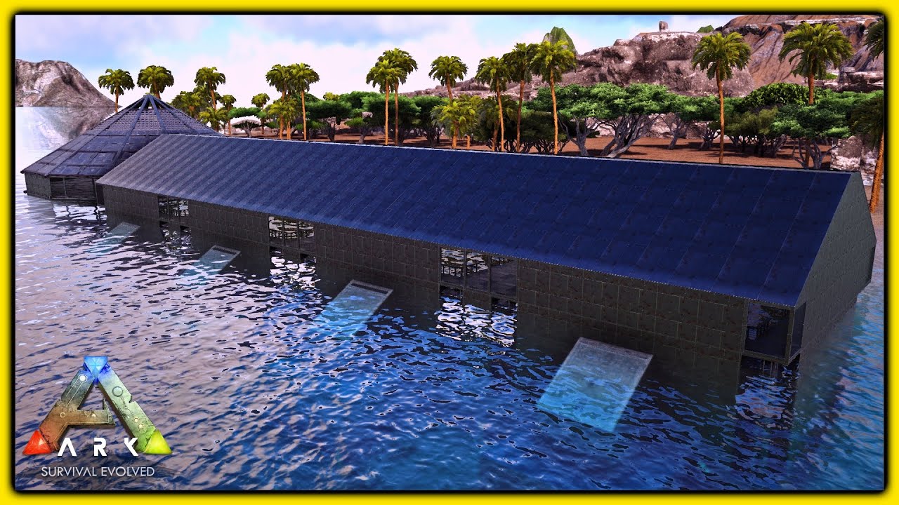 The New Water Breeding Center! Karkinos Blood Moon! - Ark - Caballus Map - Ep 27