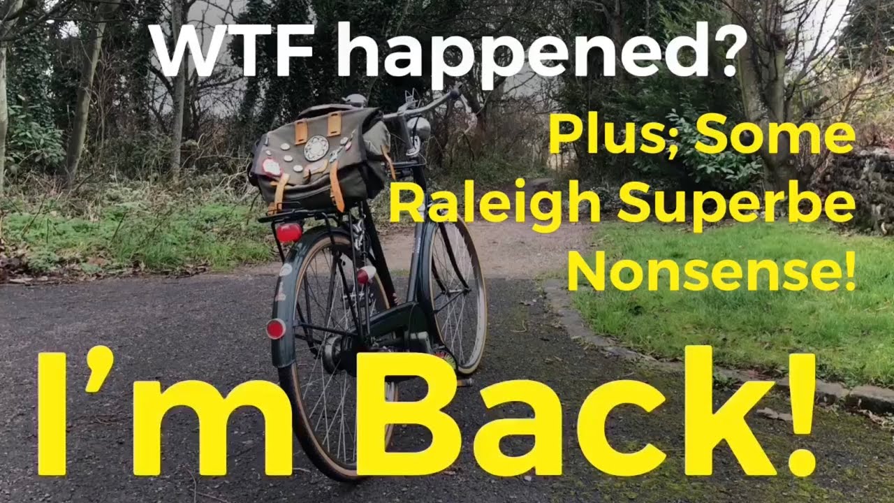 Velocipedium вернулся! Что же случилось? Спасибо подписчикам, Raleigh Superbe miscellany.