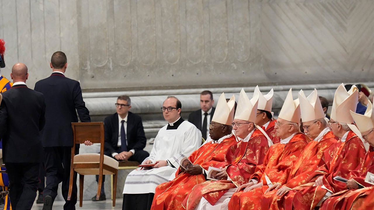 Cardinals gather at the Sistine Chapel for 266th papal conclave