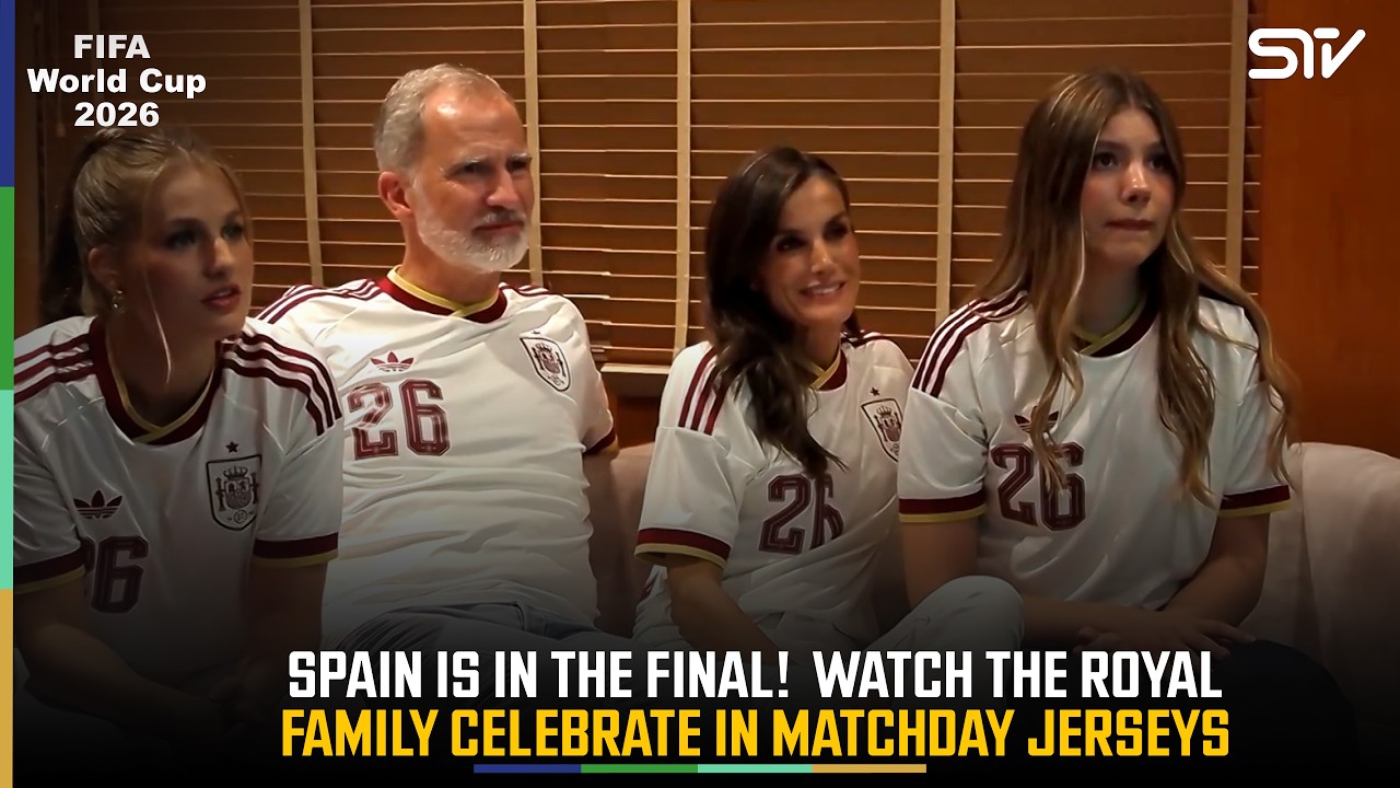 ROYAL CELEBRATIONS! Spanish Royal Family Erupts as Spain Reaches World Cup Final! | ZO1U