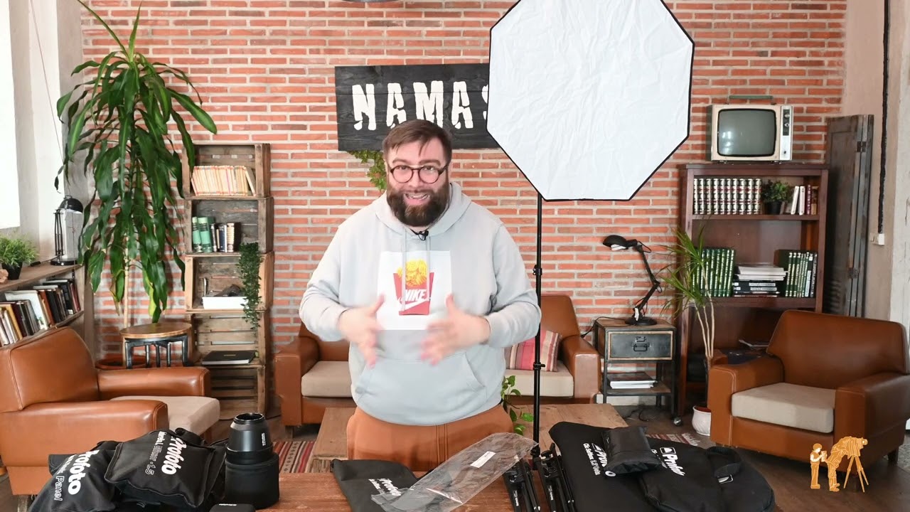 Sesión de Retrato con los Profoto A2 y A10 con accesorios de la línea CLIC