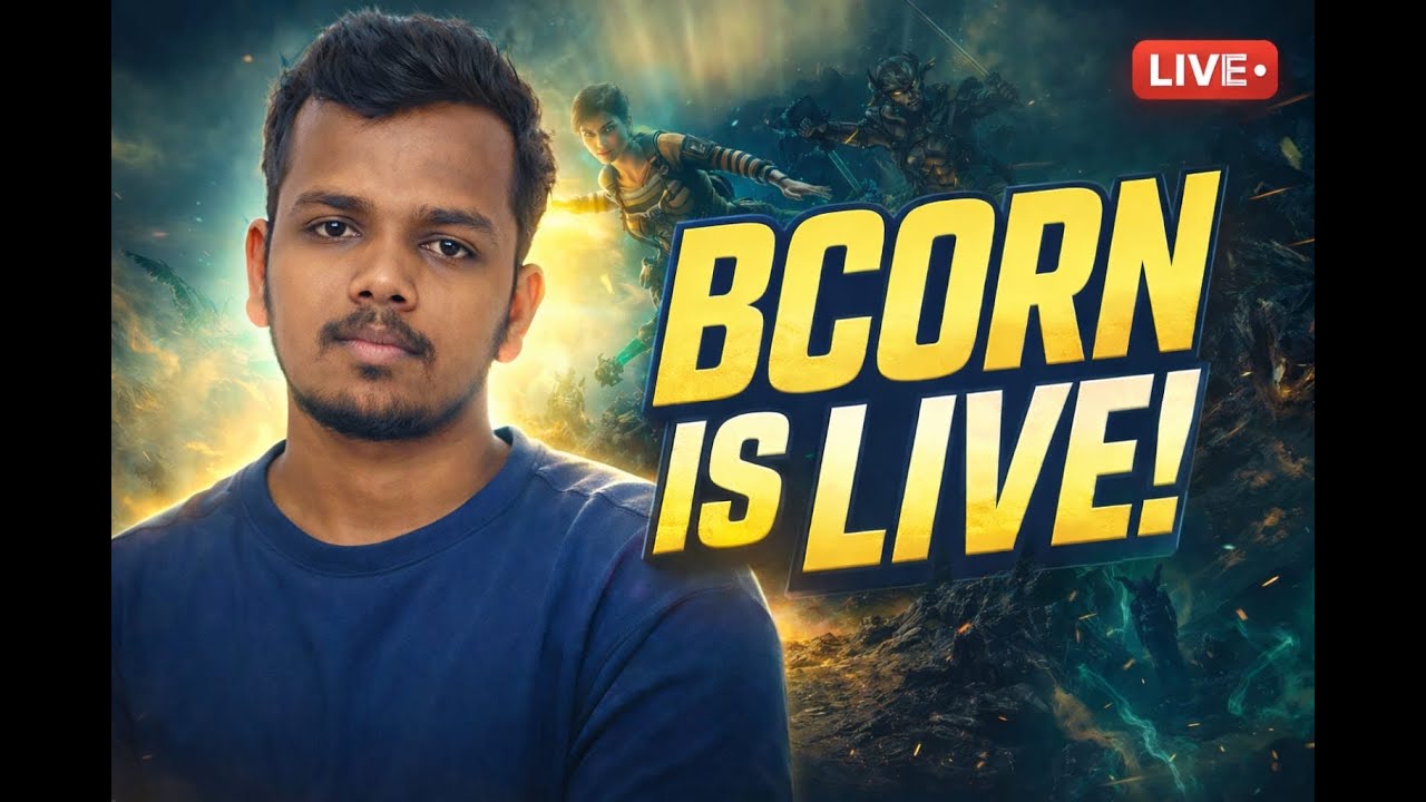 RANK PUSH BGMI | BCORN | LIVE
