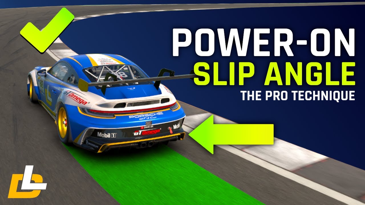 Power-On Slip Angle - The Method To Faster Corner Exits