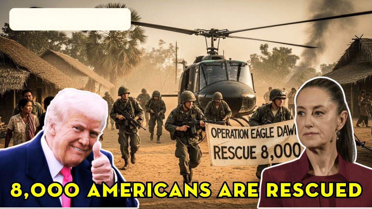 72 BREATHLESS HOURS as the UNITED STATES RAIDS MEXICO to RESCUE 8,000 DETAINED CITIZENS