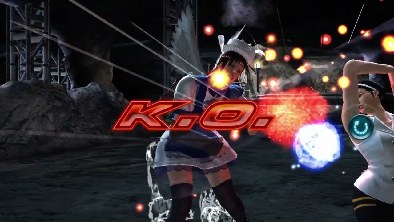 Tekken Tag 2 - Ancient Ogre & Jun Kazama VS Michelle Chang & Jaycee | Ghost Battle