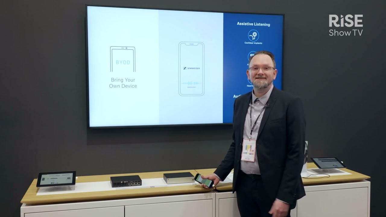 ISE 2023 | Sennheiser product showcase | Greater inclusivity with MobileConnect