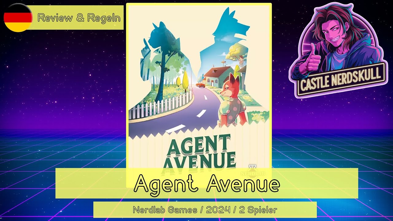 AGENT AVENUE - Brettspiel Review & Regeln | Spannende Agenten Jagd