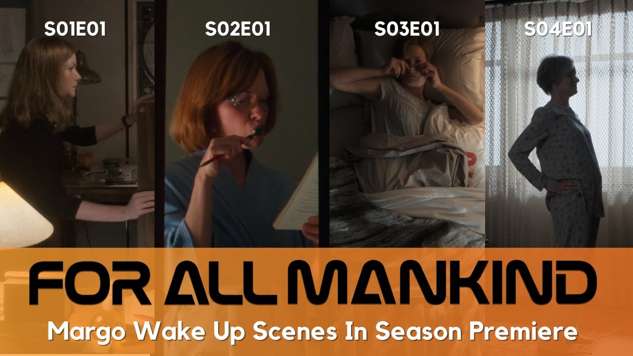 For All Mankind | Margo Wake Up Scenes In Season Premier | S01E01, S02E01, S03E01, S04E01