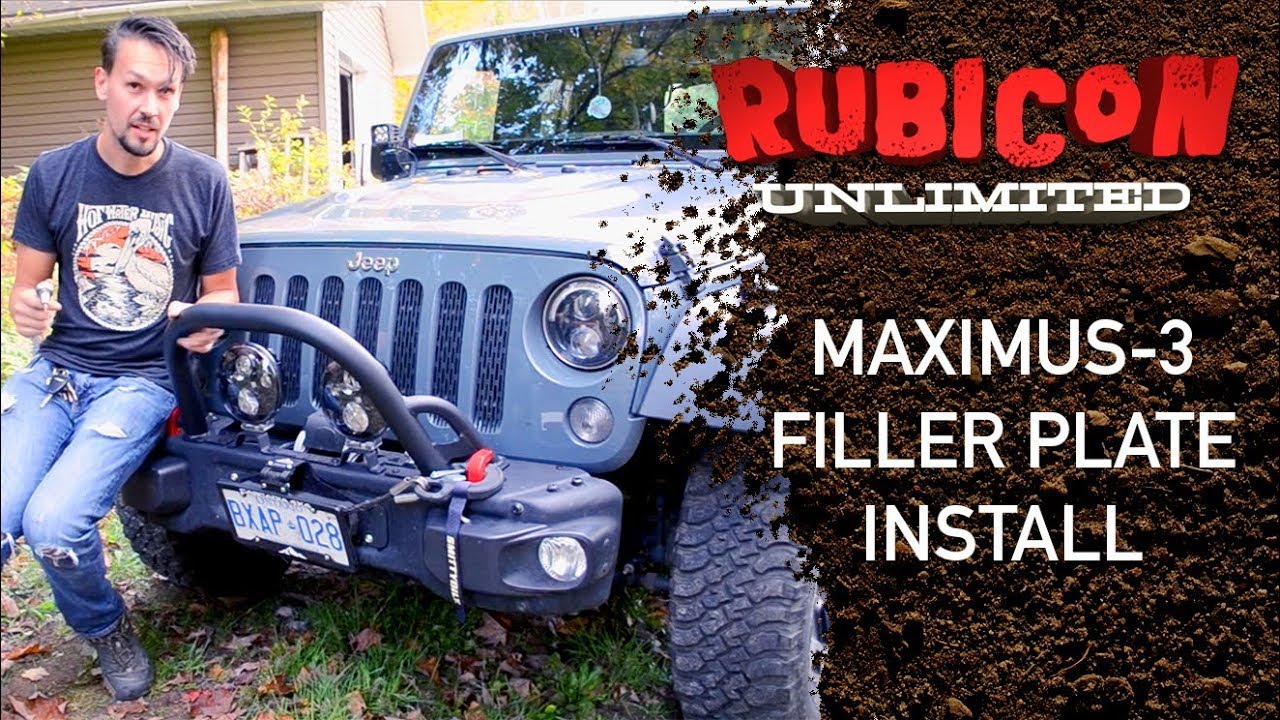 Maximus-3 Filler Plate Install