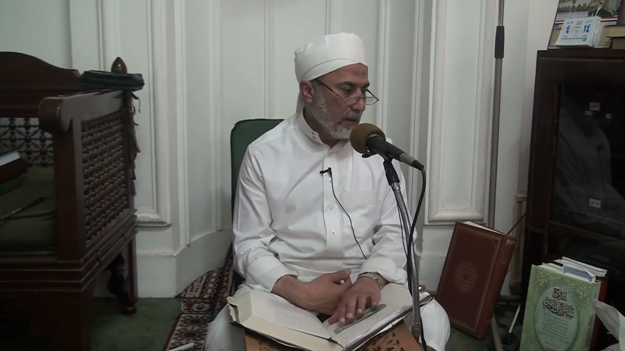 324- باب فِتْنَةِ الدَّجَّالِ وَخُرُوجِ عِيسَى سنن ابن ماجه د يسري جبر 14-5-2013.