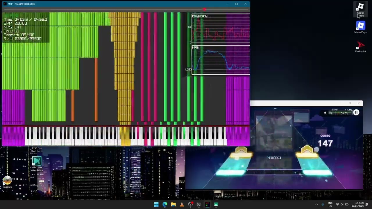 [Black MIDI / PJSK] The Intense Voice of Hatsune Miku but my fingers are actively dying