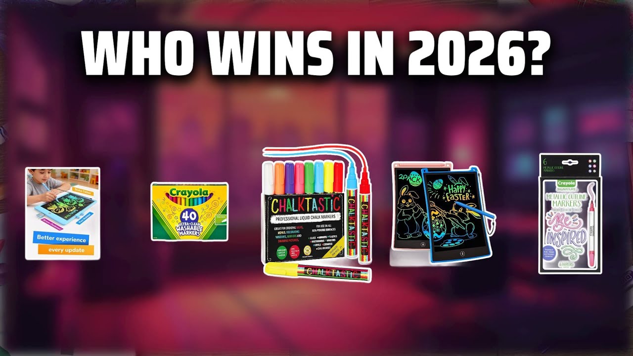 The Top 5 Best Light Board Markers in 2026 - Must Watch Before Buying!