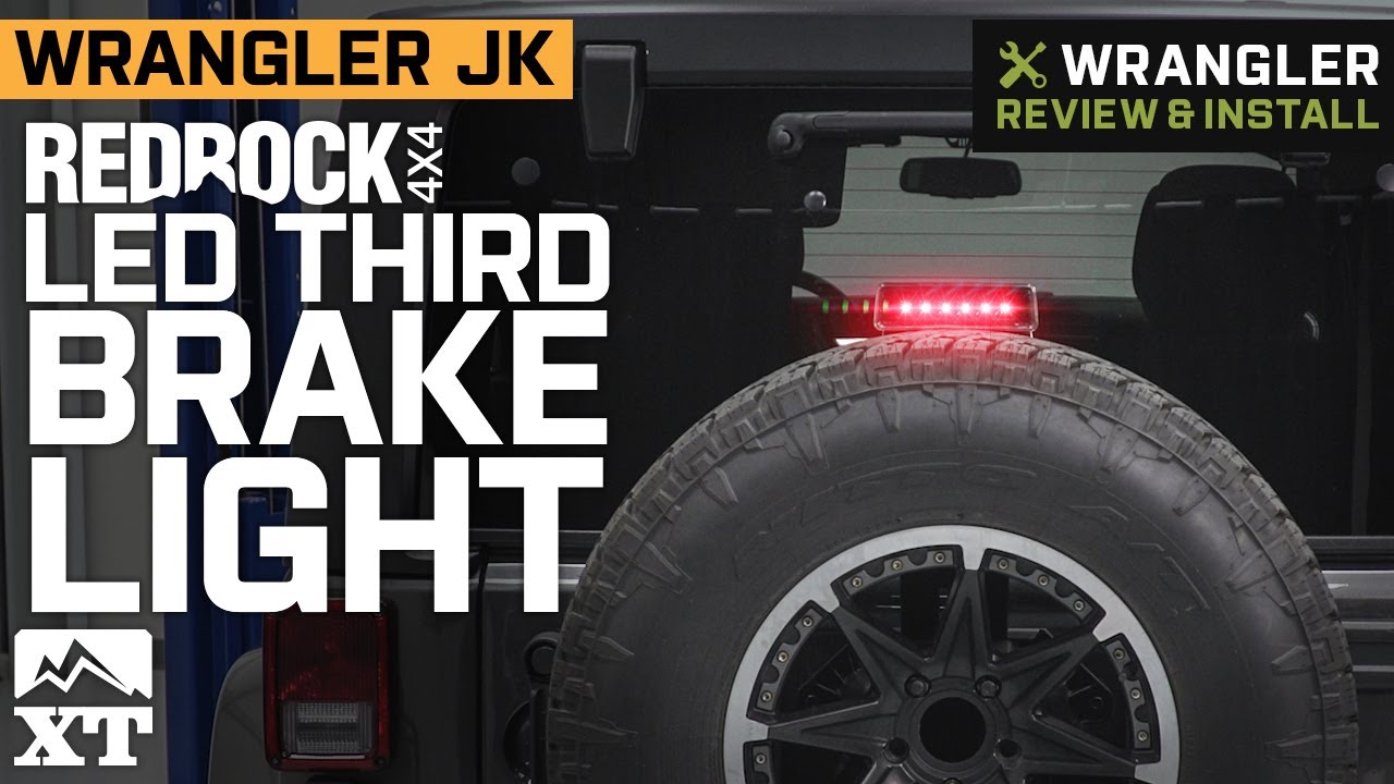 Jeep Wrangler JK RedRock 4x4 LED Third Brake Light Review & Install