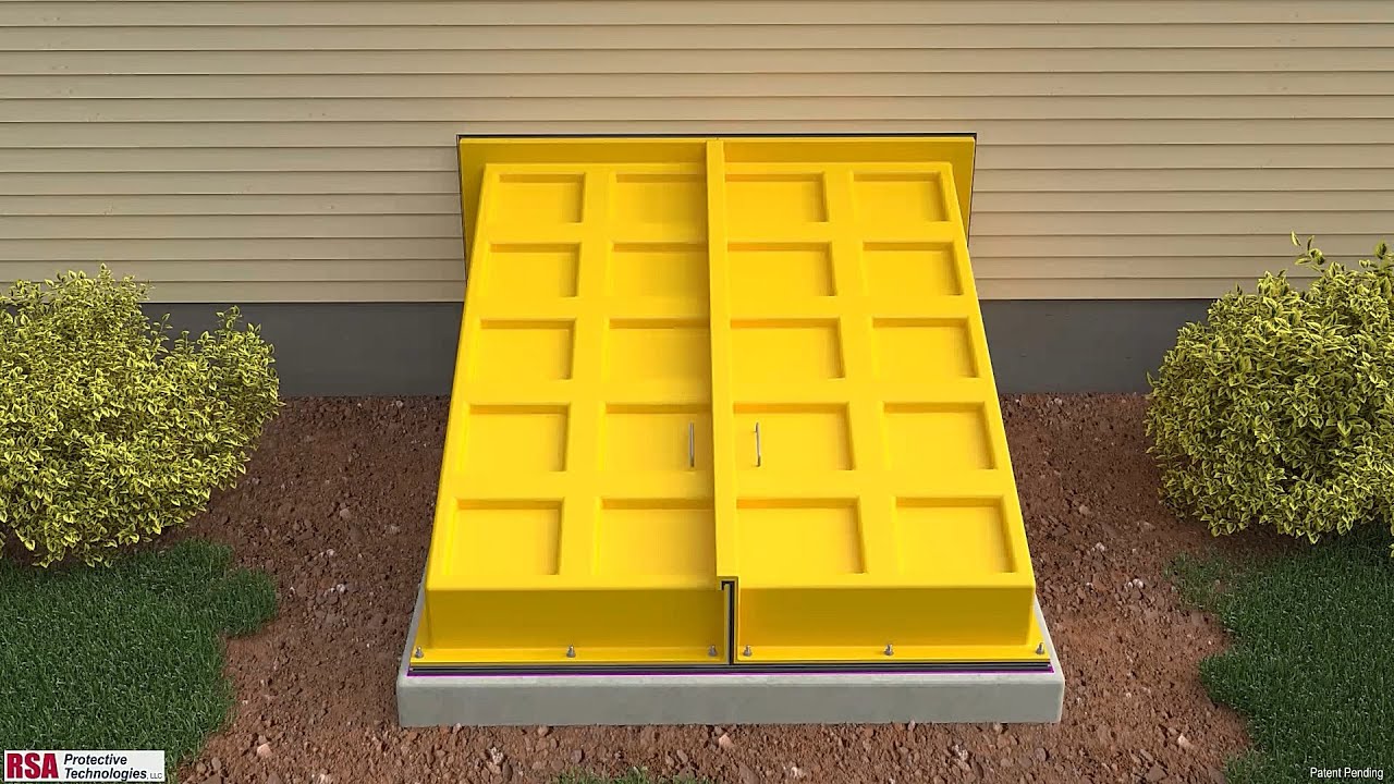RSA Basement Bulkhead Door Flood Cover