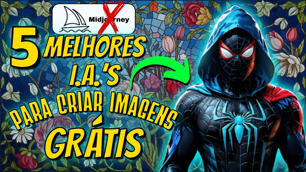 ADEUS MIDJOURNEY! 5 MELHORES INTELIGÊNCIAS ARTIFICIAIS PARA CRIAR IMAGENS GRATIS