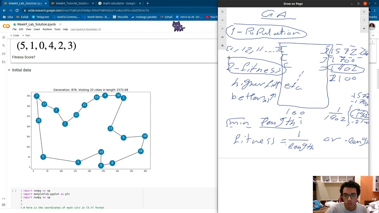 Genetic Algorithm for Travelling Salesman Problem (TSP)