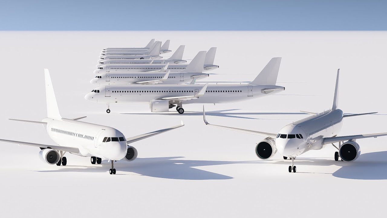 Every Airbus A320 Variant Ever Made