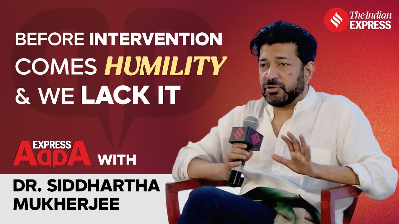 Express Adda With Dr. Siddhartha Mukherjee, Oncologist And Award Winning Author