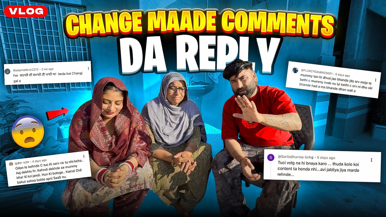 Change Maade Comments Da Reply☹️||DaakuVlogs