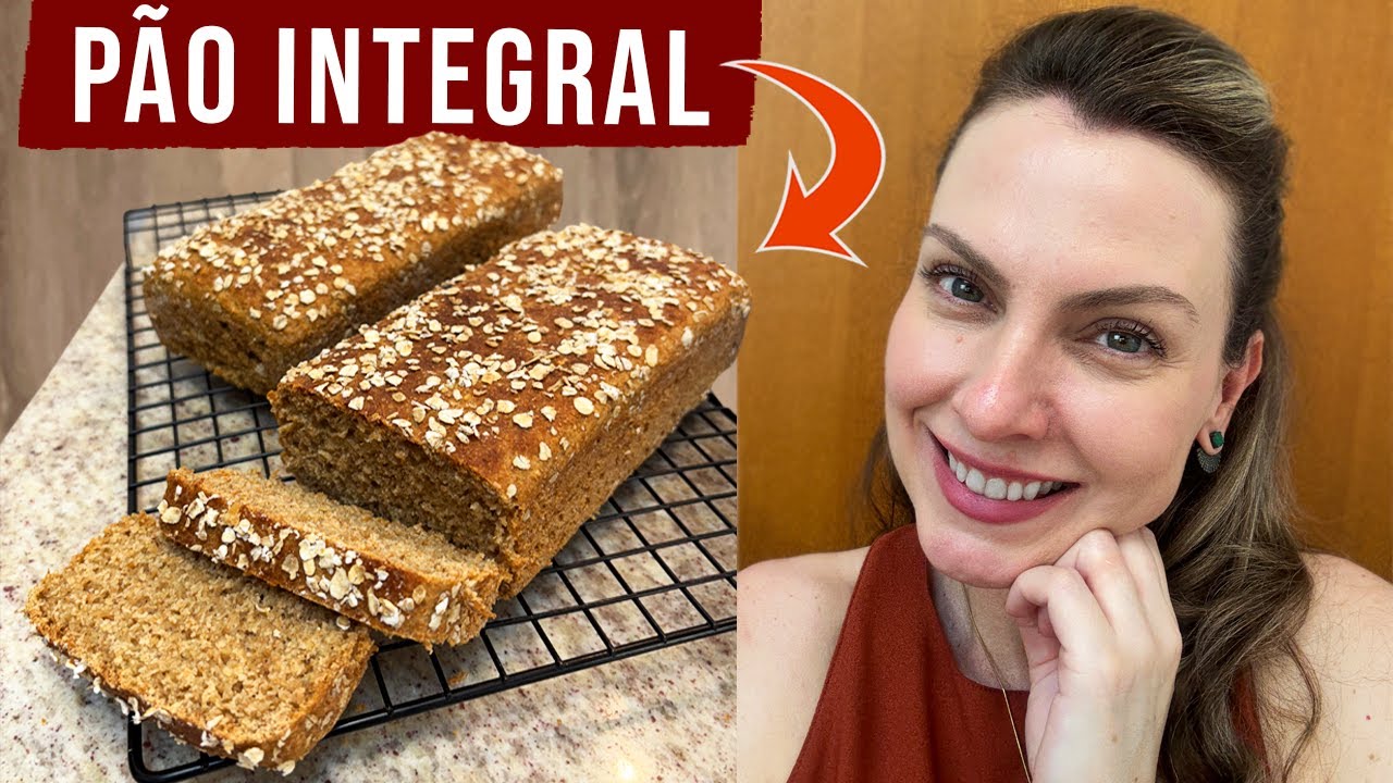 PAO INTEGRAL DE AVEIA | FÁCIL E MUITO GOSTOSO!