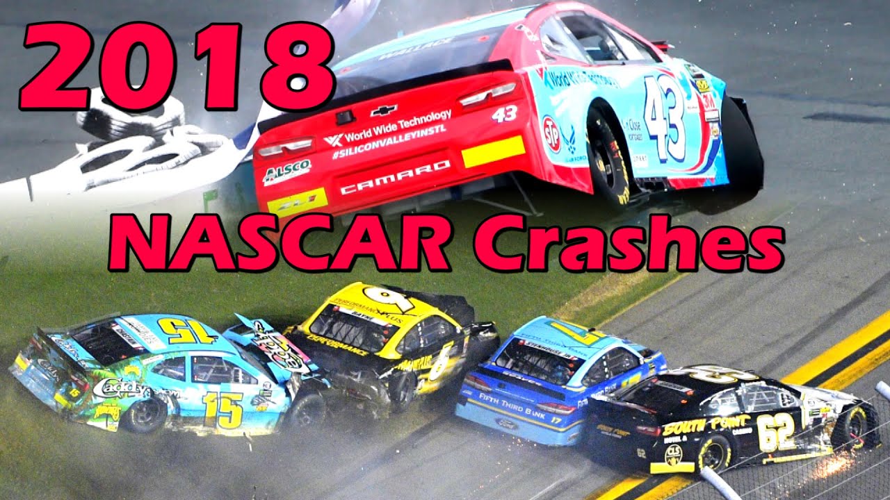 2018 NASCAR Crash Compilation - I Miss The Misery