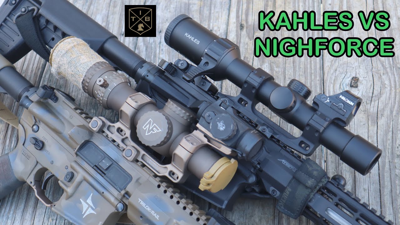 Nightforce Optics Atacr 1-8 vs Kahles K18i LPVO - Best Premium 1-8 Scope?