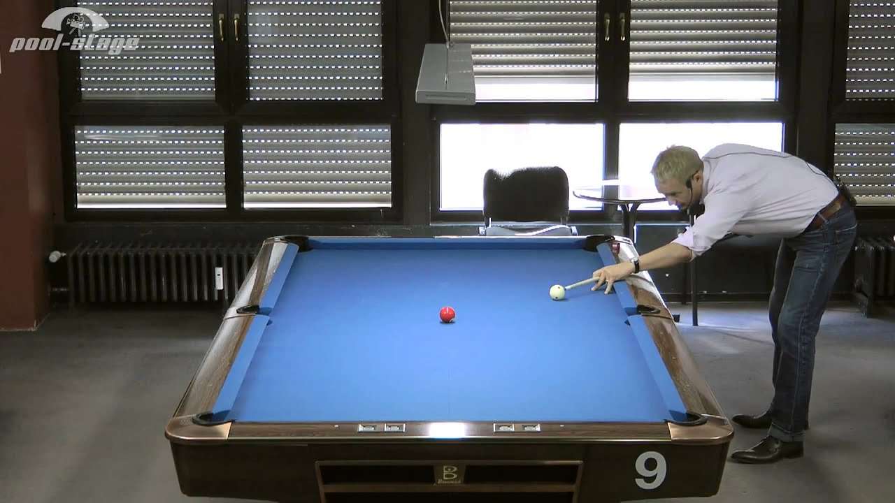 Referenz-Linie Nr. 3, Ralph Eckert, Pool Billard Training