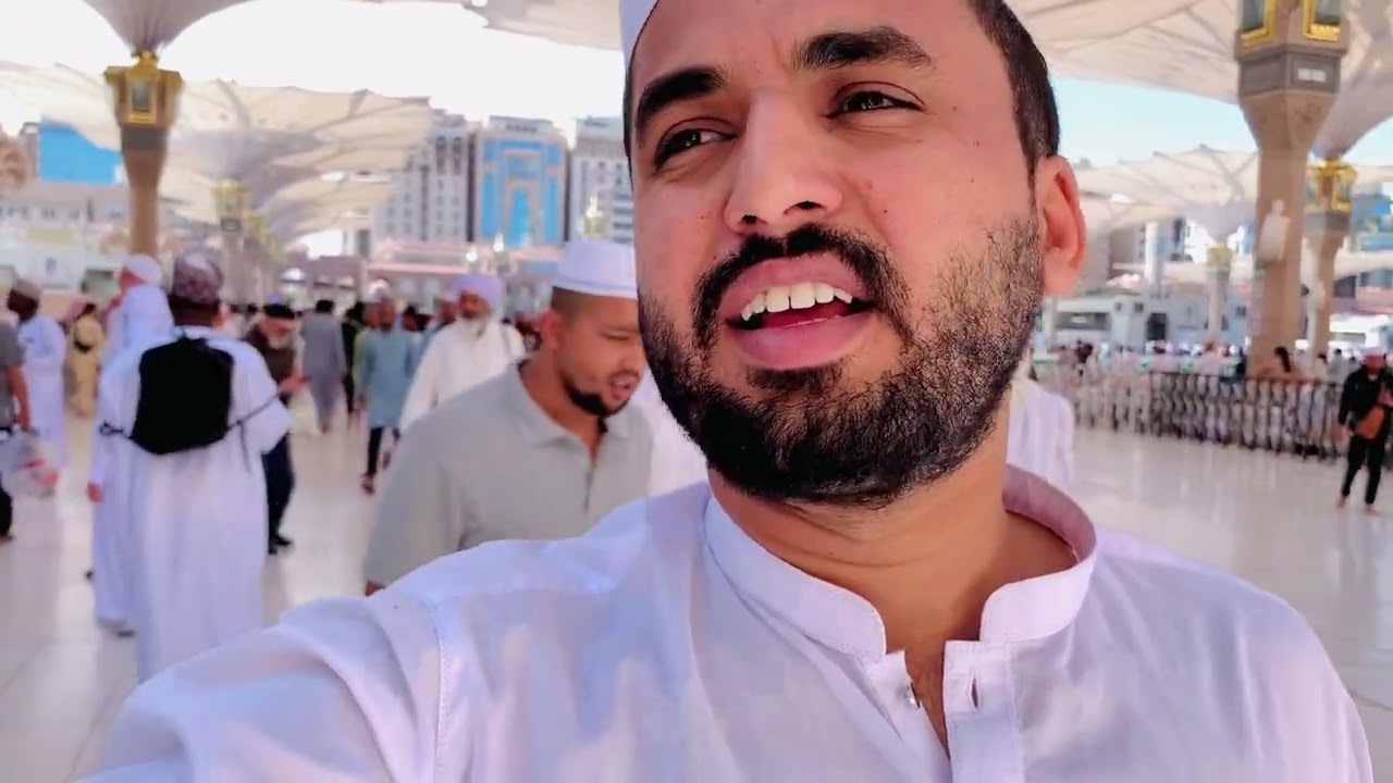 My First Vlog Madinah Masjid Nabwai 