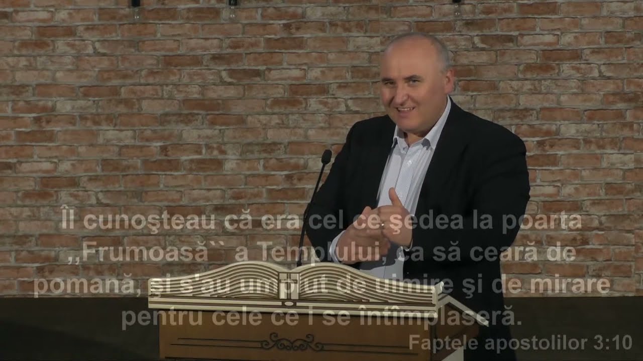 Studiu pe cartea Faptele Apostolilor capitolul 3