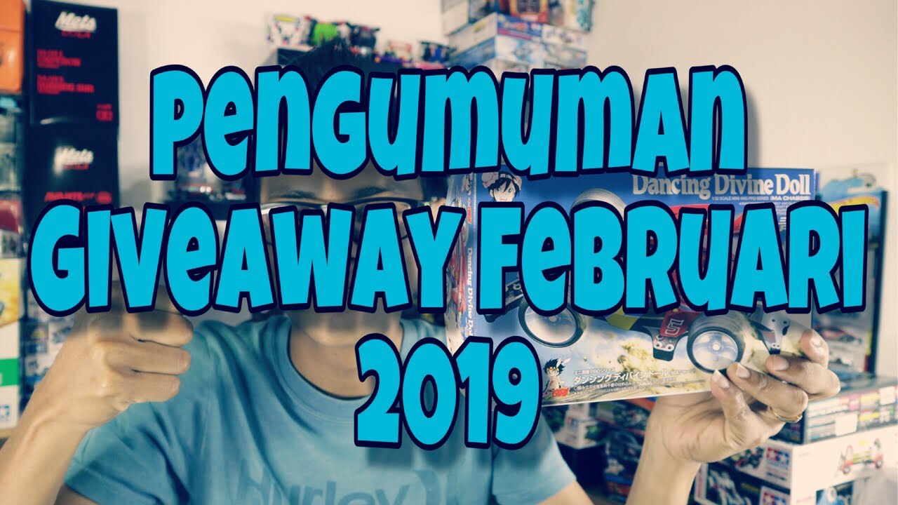 Pengumuman Giveaway Jonathan Rosandy Tamiya Mini 4WD || Februari 2019