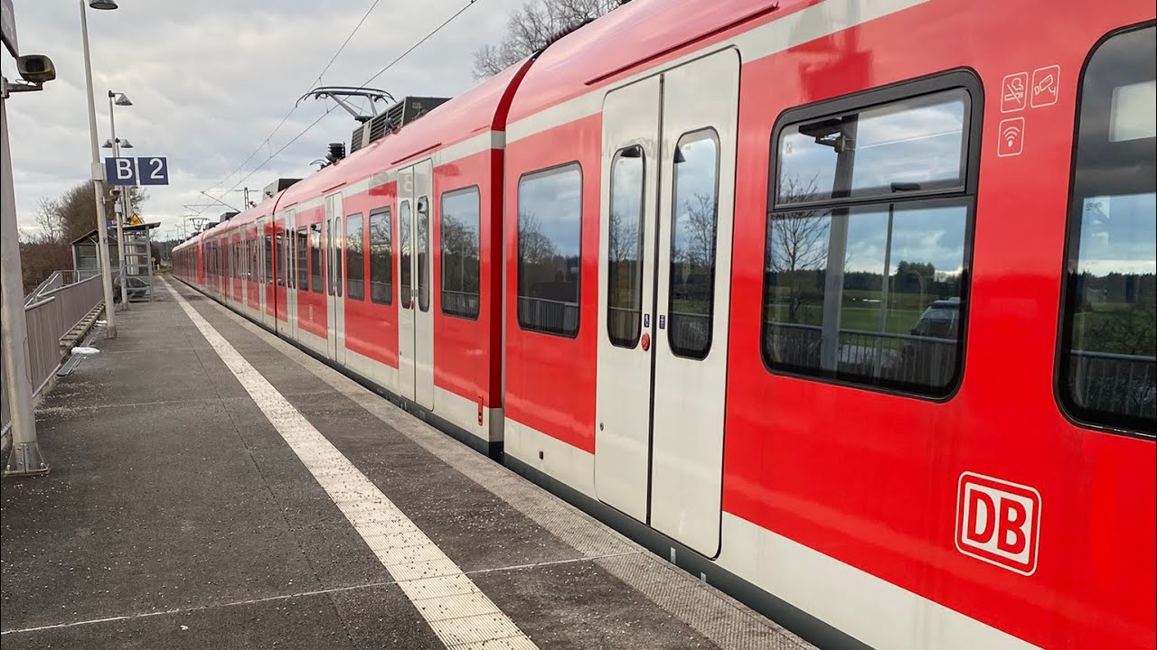 Mitfahrt in der S5 (ET 423) von Ottobrunn nach ￼Hohenbrunn