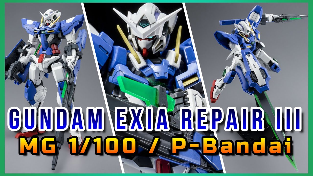 GUNDAM EXIA REPAIR III - MG 1/100 - P-Bandai
