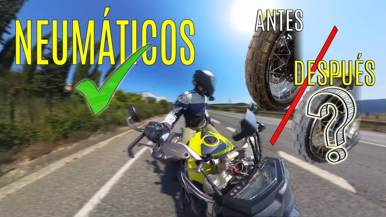 CAMBIAMOS los NEUMÁTICOS a la ZONTES G1 125cc ¿De CARRETERA o MIXTOS?